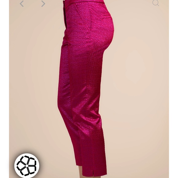 SPRING! Trina Turk jewel pink Moss 2, sz 4 NWT - Picture 5 of 8